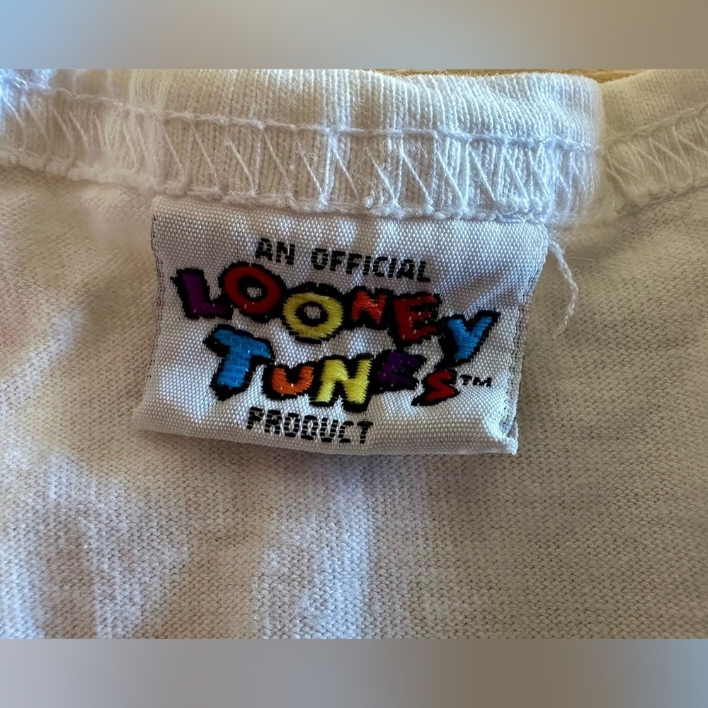 1997 Looney Tunes Tweety Bird Bay Patrol Tank Top Size L/XL - Picture 8 of 8